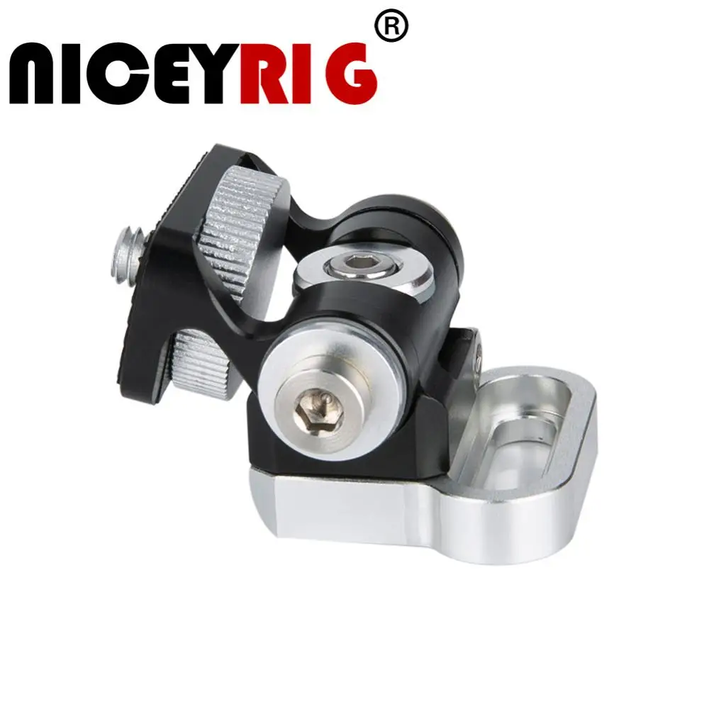 

Niceyrig Swivel 360° and Tilt 170° Adjustable Monitor Mount Bracket For Camera Cage Rig Monitor