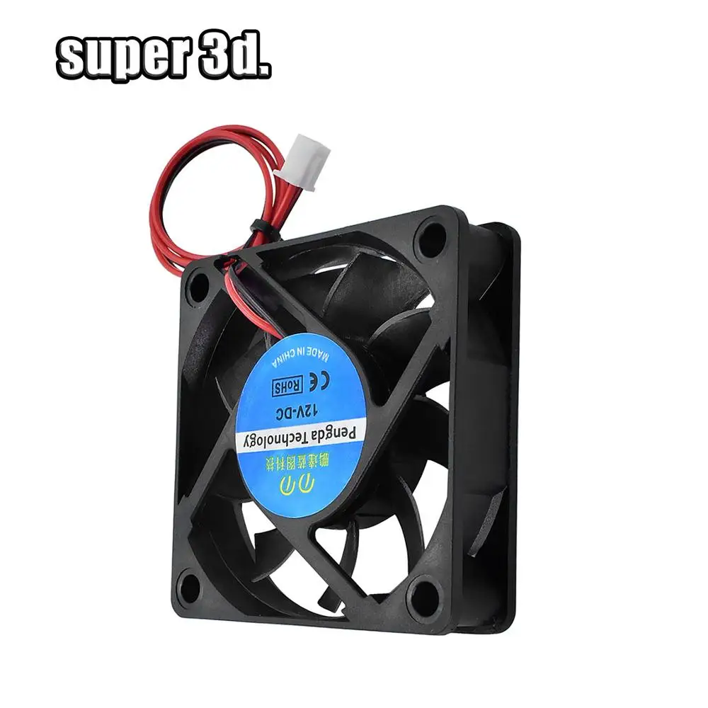 6015 Cooling Heatsink Fan 12V 24V with Dupont Wire Brushless 60mm 60*60*15 MM 3D Printers Parts Cooler Radiator Quiet