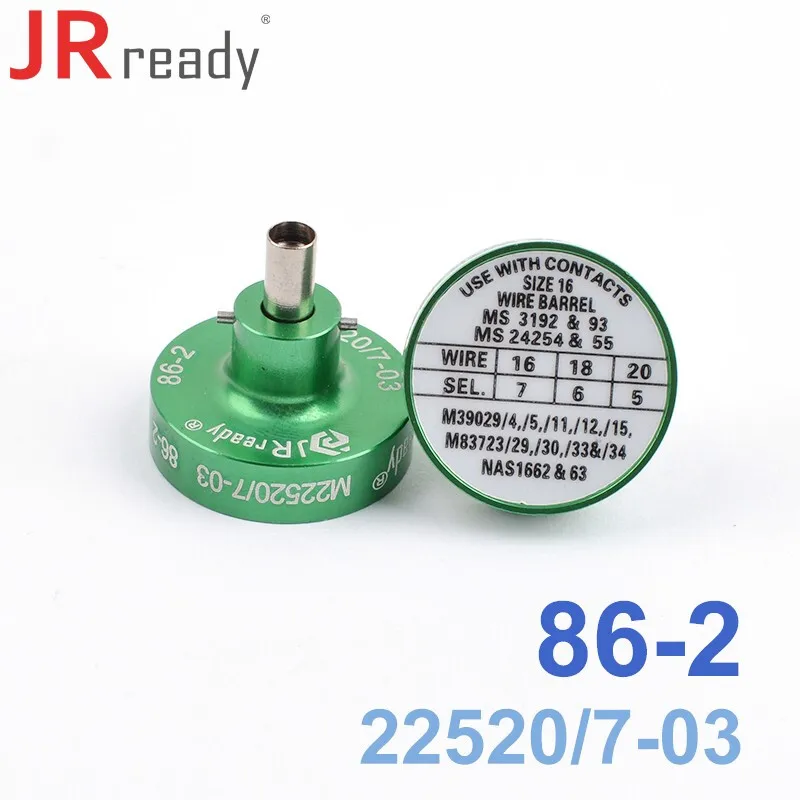 

JRready 86-2 Positioner For YJQ-W7A WA22P Wire Crimp Tool Pin Socket/Contacts/Terminals/Wires Heavy Duty Connector