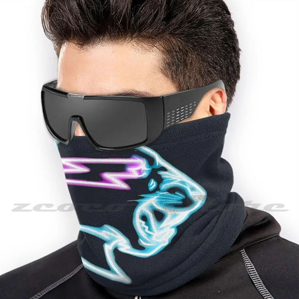 Ice Tiger - Youtube Merch lavabile trend personalizzato Pm2.5 filtro maschera bestia Youtube firmato 6000 Tiger Black Kids Jimmy Jimmy