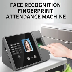 FA20 Face Recognition Time Attendance Machine Fingerprint Face Clock In Machine Finger Sign In Access Control Machine 5V 1A