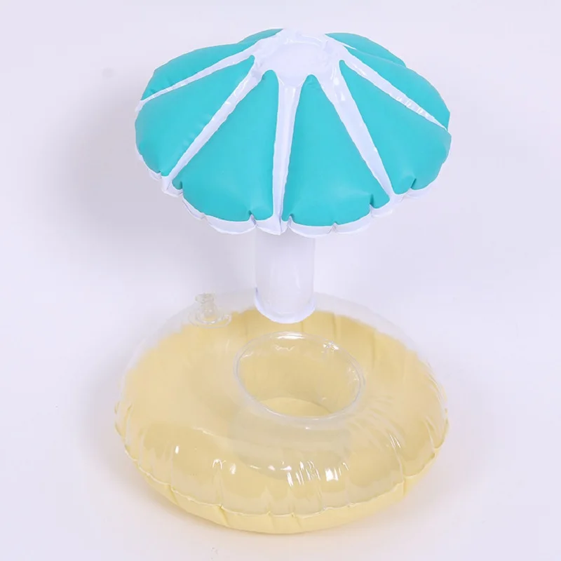 Fun Party Acces-Soporte inflable para bebidas y cerveza, vaso de cereza para Donut, Flotador para piscina, anillo de natación, soporte para bebidas, agua