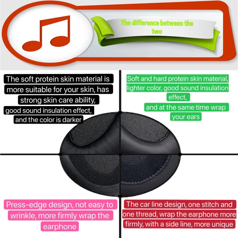 Ohr polster Ersatz abdeckung für mpow 059 Bluetooth-Kopfhörer Ohren schützer Ärmel Headset Reparatur Kissen becher