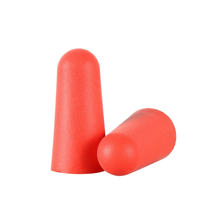 103105 Anti-noise earplugs Bullet shape sponge Soundproof (SNR)36\(NRR)33dB Sleep Learn Reading book Ear protectors