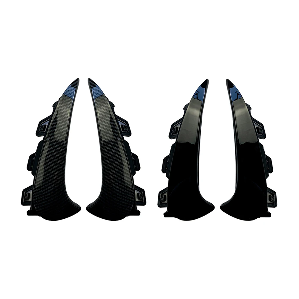 Pair Car Rear Bumper Splitter Spoiler Canard Air Vent Trim For Mercedes Benz GLA35  GLA-Class GLA200 GLA260 H247 2020 2021