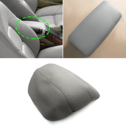 Gray For Volvo S80 1999 2000 2001 2002 2003 2004 2005 2006 Microfiber Leather Center Console Armrest Box Cover Protection Trim