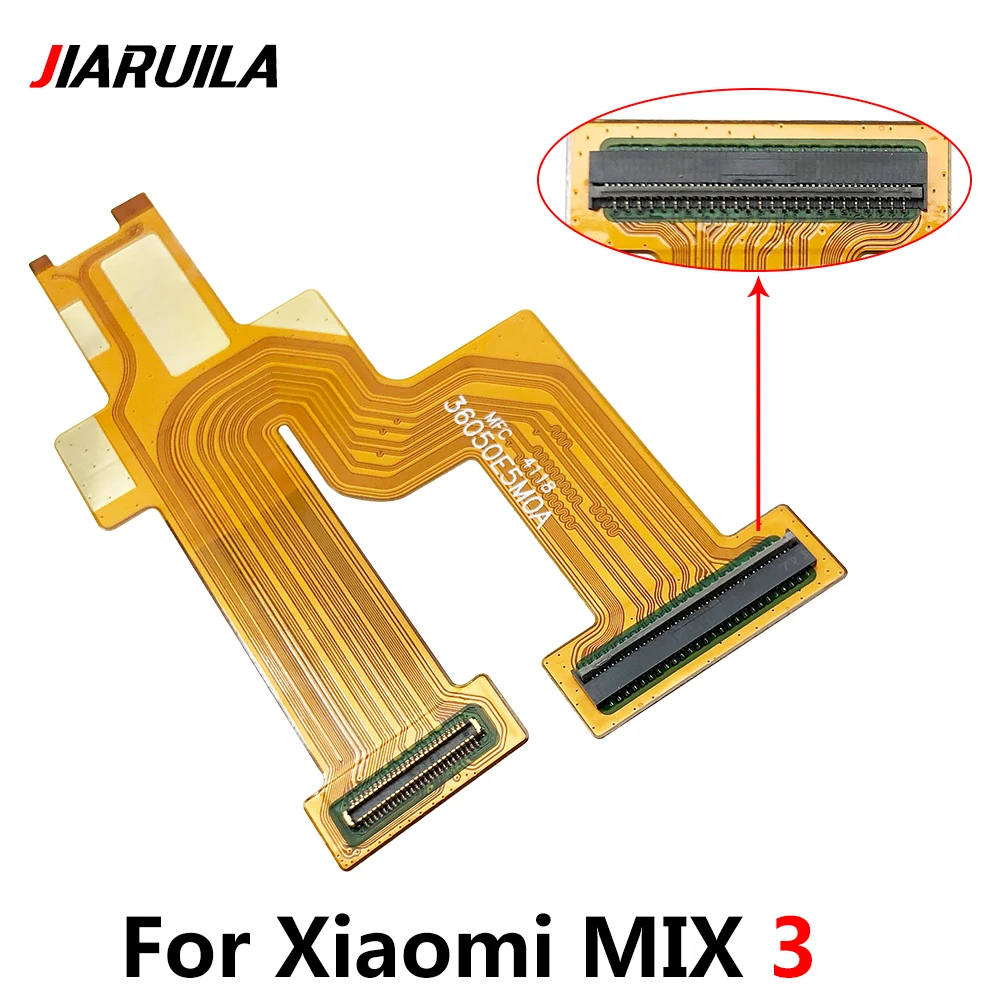 NEW Tested Main Board Motherboard Connection LCD display Screen Board Flex Cable For Xiaomi Mi Mix 3