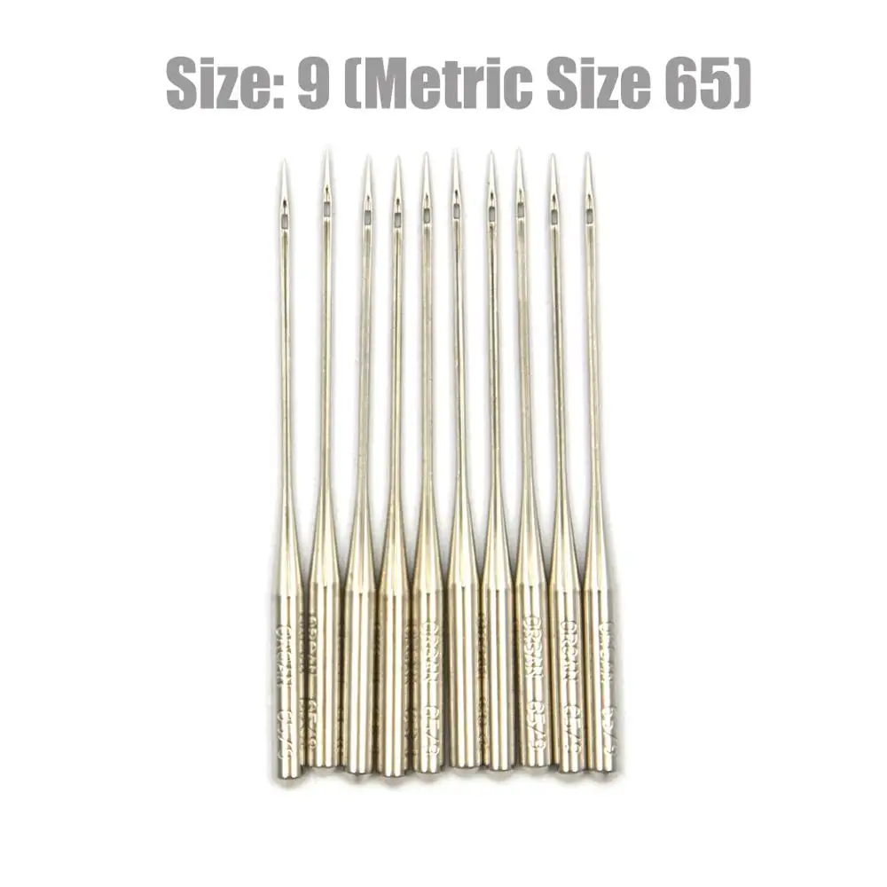 Assorted Replacement Home Sewing Machine Needles, Size 8-18