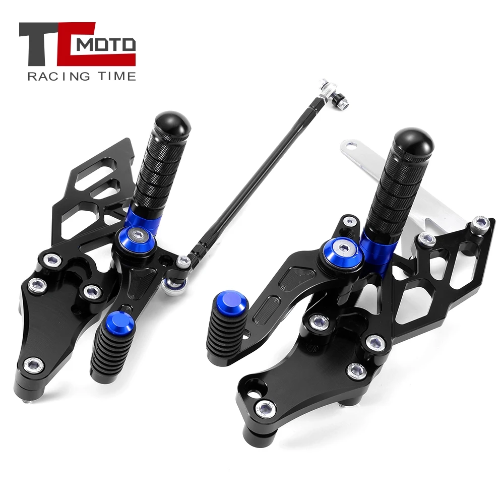 

Motorcycle Adjustable Rear Set Foot Pegs Pedal Footrest Rearset For Yamaha YZF-R15 V3 yzf r15 v3 2017-2020 2018 2019