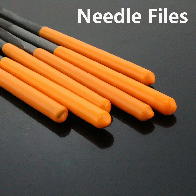 Needle Files-File Set Of Carpenter's Polishing Pin File Steel File Metal Triangular Semicircle Mini Precision Needle File Set