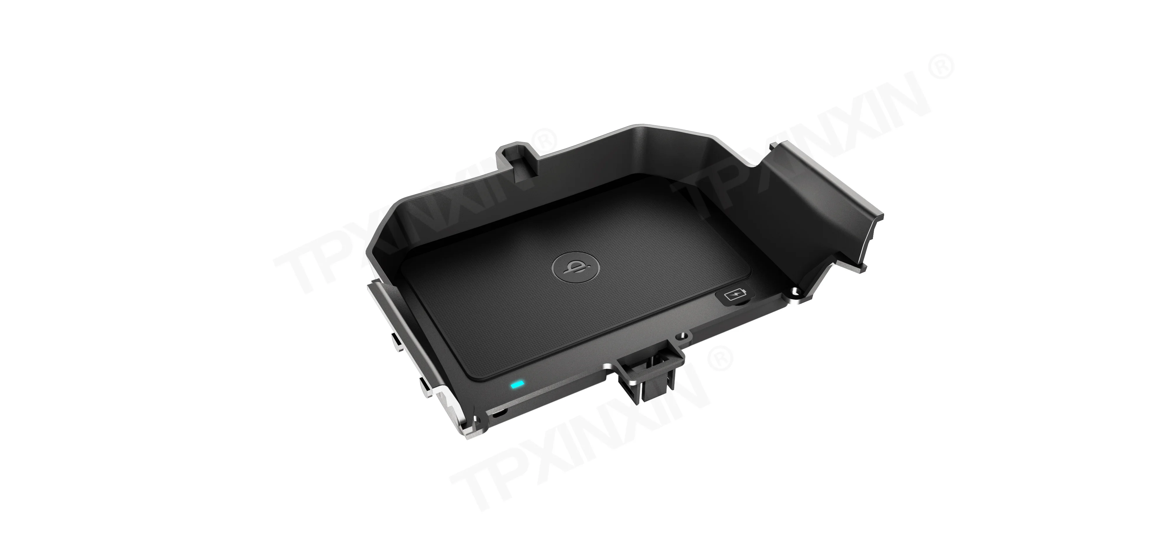 QI Car Wireless Charger For BMW 5 Series 2018 Intelligent Infrared Fast Wireless Charging Car Phone Holder For Iphone Samsung