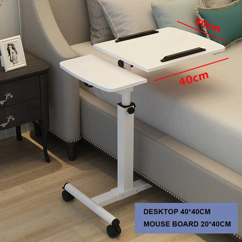 Foldable Computer Table Portable Rotate Laptop Desk Table for Bed Can be Lifted Standing Desk Height Adjustable Home Furniture
