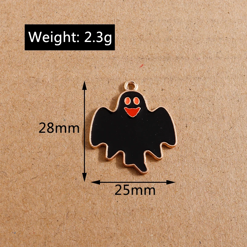 10 Stück 22x30mm Cartoon-Emaille-Hexen-Anhänger für die Schmuckherstellung, niedliche Ohrhänger, Halsketten, DIY-Bastelzubehör für Frauen – Detail 33