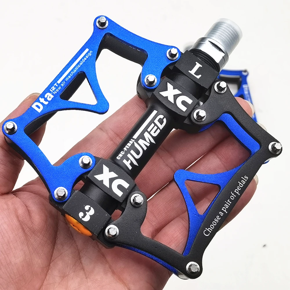 2021 Neue Breite Flache Mountainbike- und Rennrad-Fahrradpedale mit 3 Versiegelten Lagern 9/16 MTB BMX Pedale in 5 Farben Erhältlich – Detail 9
