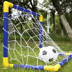 Football Mini Toy Outdoor Sports Kids Football Goal Boys Soccer Toy Kids Soccer Goal Pool Set Children Girls Indoor Toys Gifts