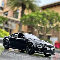 1/36 DODGE Durango Charger Hellcat SRT Alloy Sports Car Model Diecasts Metal Simulation Toy Car Model Collection Childrens Gift