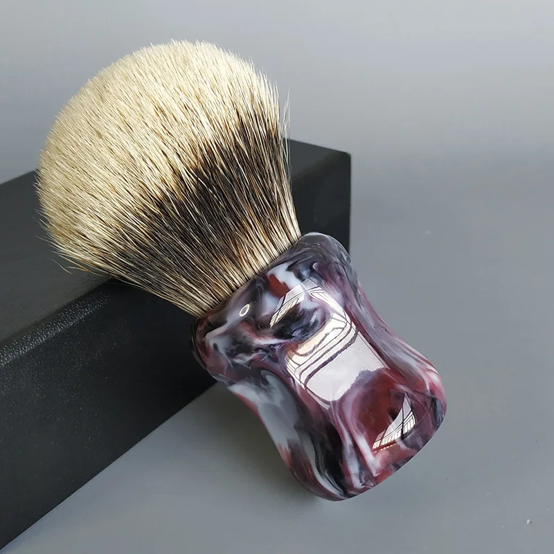 Dscosmetic 26mm dense 2band badger hair shaving brush with good backbone