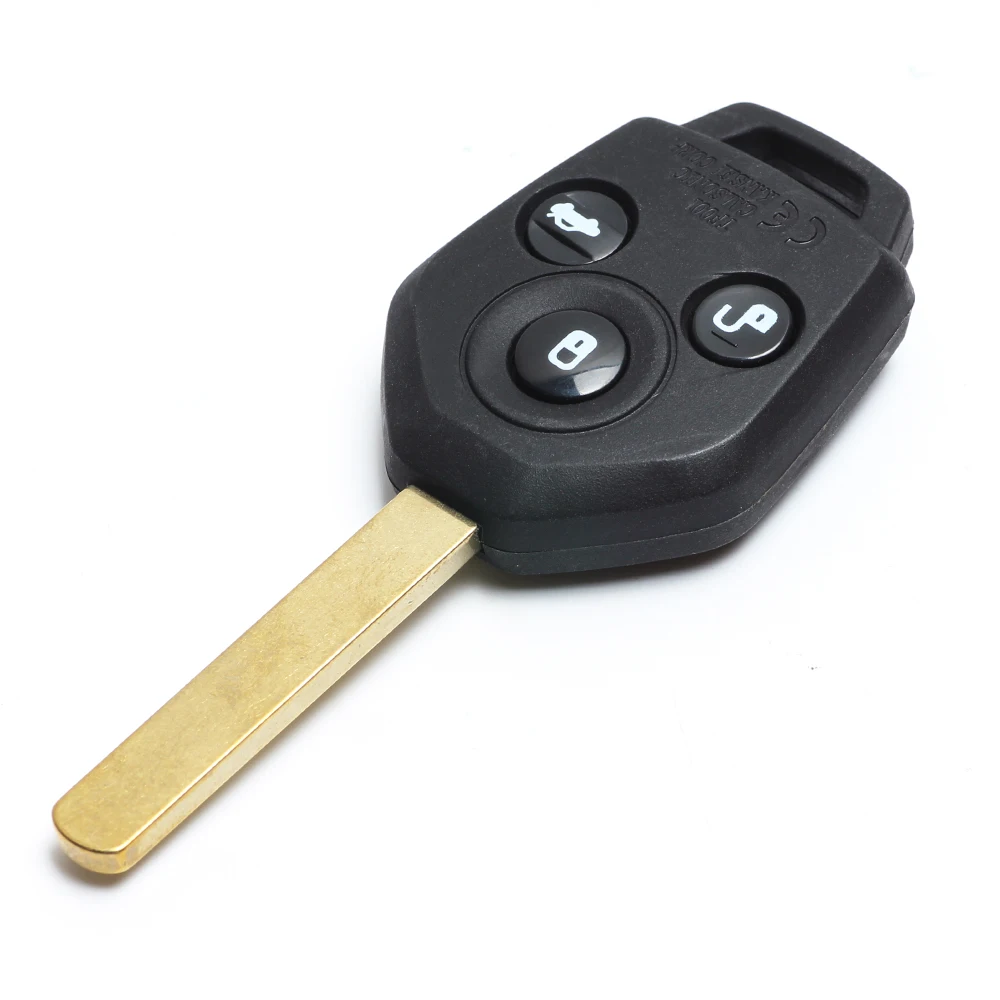 KEYECU 433MHz 4D60/4D62 Chip Remote Car Key 3 Button for Subaru Forester Outback Liberty Impreza 2008 2009 2010 2011 2012