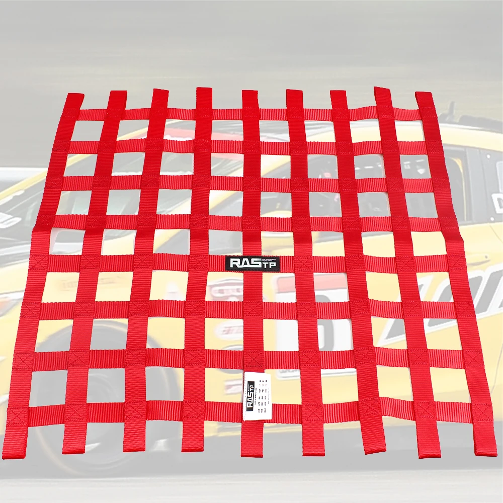 RASTP-Universal 23,6"x23,6" Nylon Rennwagen Fensternetz Auto Rallye Rennsicherheitsausrüstung RS-BAG053 – Detail 11