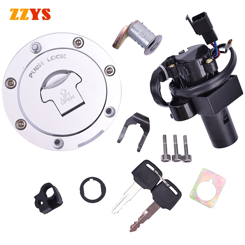 

Ignition Switch Fuel Gas Cap Seat Lock Key Kit for Honda CB400 CB 400 CBR250 MC19 MC22 CBR23 CBR400 NC23 NC29 CBR 250 400 CB-1