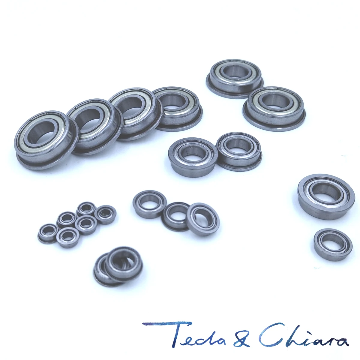 

F606 F606-ZZ F606ZZ F606-2Z F606Z zz z 2z Flange Flanged Deep Groove Ball Bearings 6 x 17 x 6mm