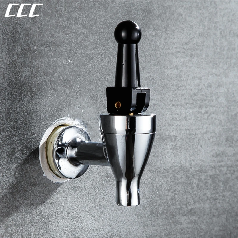 

CCC Латунный настенный смеситель для бутылки вина Специальный пластиковый смеситель Переключатель для питьевого фонтана Смеситель для стеклянной бутылки