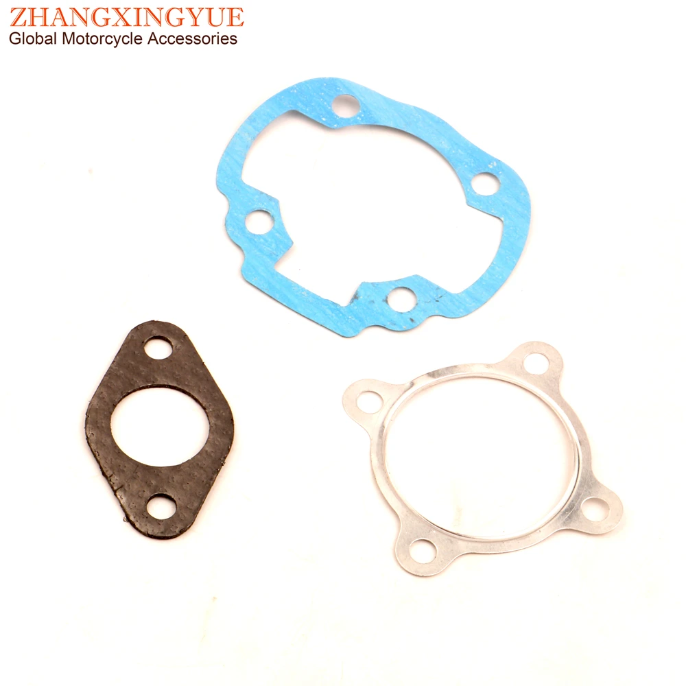 Scooter 70cc Cylinder Gasket Set Top End for Aprilia Amico GL 50 Sport SR50 Adly Rapido50 Italjet Pista 2 Scoop 50cc AC 2T