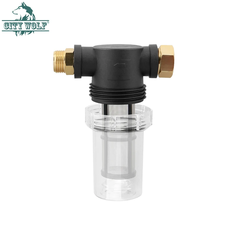 Garden Hose Inlet Filter for High Pressure Washer  Filter Attachment Inlet Filter 3/4 inch Water Hose Filter