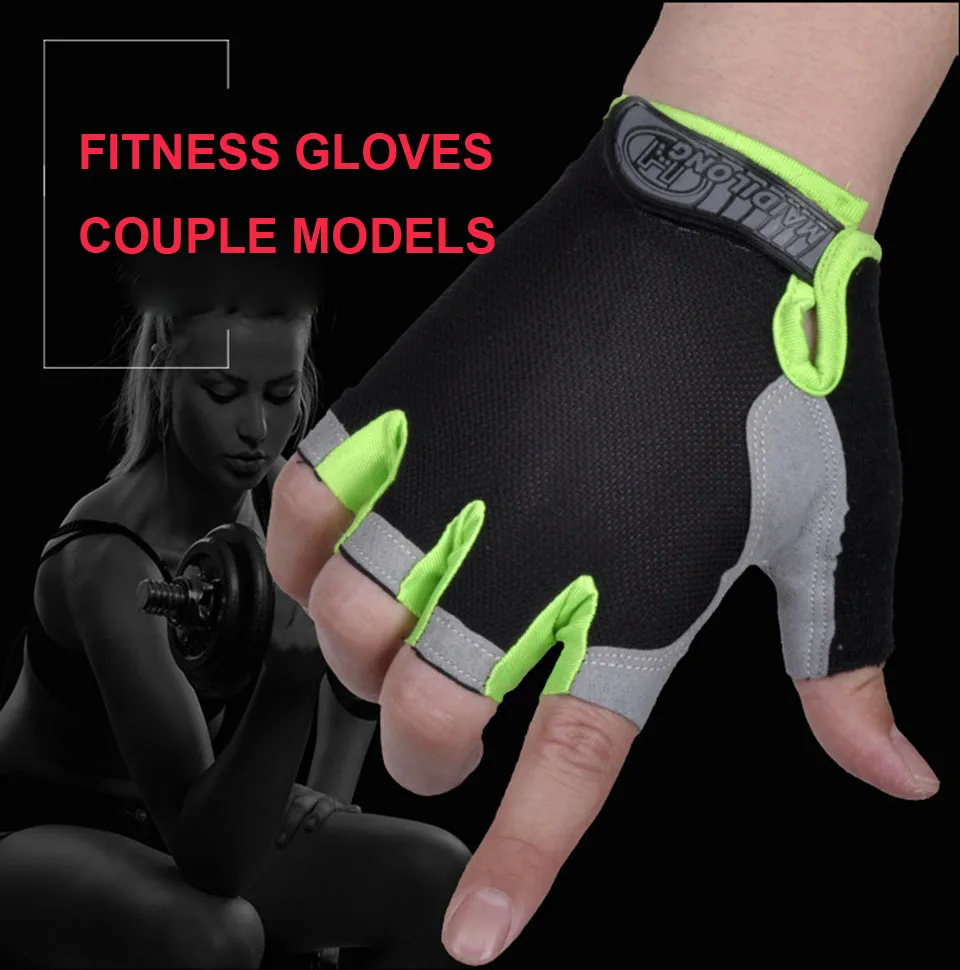 Sports Gym Gloves Men Fitness Training Exercise Anti Slip Weight Lifting Gloves Half Finger Body Workout Men Women Glove