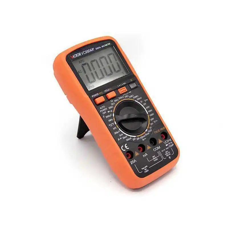 VICTOR VC9804A+ High Precision Digital Multimedia Band Temperature Measurement Frequenc,Fireline Judgment Function.