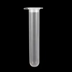 15ML Centrifuge Test Tube Clear Plastic Vial Container Snap Cap Lid Round Bottom Centrifuge Tube Laboratory Sample Supply 5Pcs