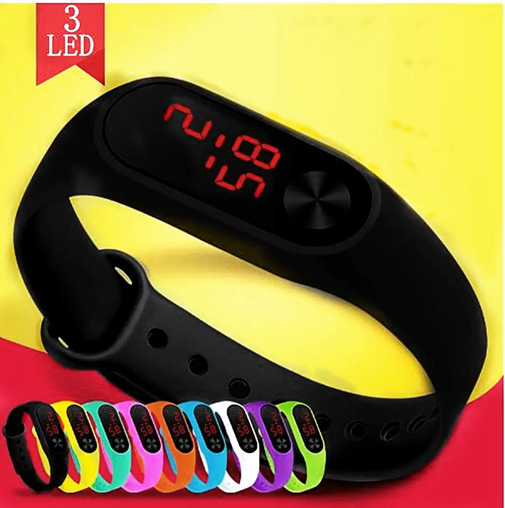 

LED digital sport watch For women men boys and girls relogio masculino reloj mujer zegarek damski erkek kol saati