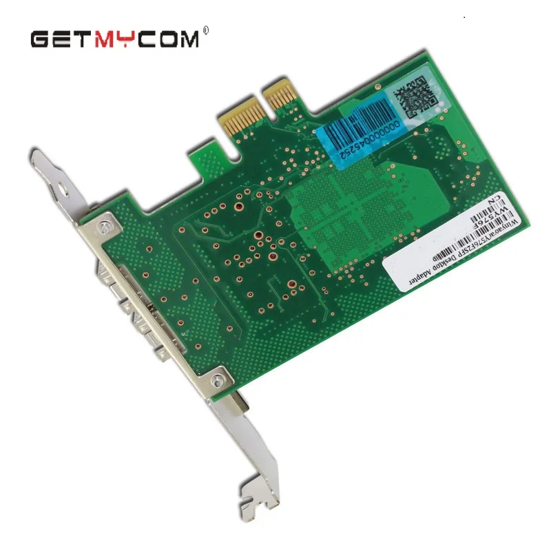 Getmycom original JL82576EB Chipset Dual / 2 Port Gigabit Fiber FC Server Adapter PCIe x4 NIC Card