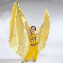 Kids Belly Dance Isis Wings Children Angel Belly Dance Isis Wings Performance Props Three Colors No Stick