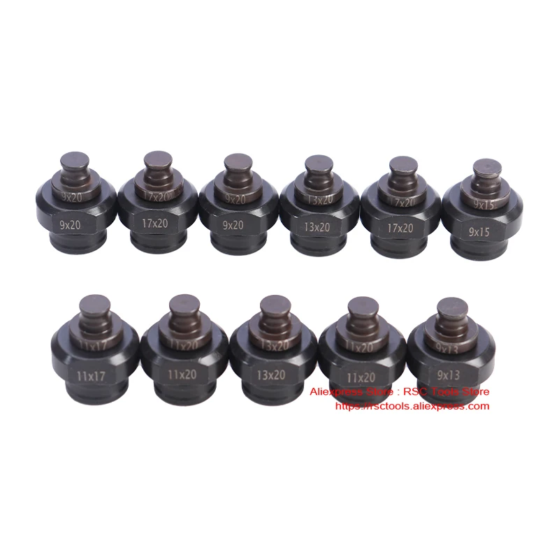 1ชิ้น MHP-20ไฟฟ้าไฮดรอลิกเจาะ Slotted Hole Die PL-20 Word ยาวรูไฮดรอลิกเจาะไฟฟ้า Die