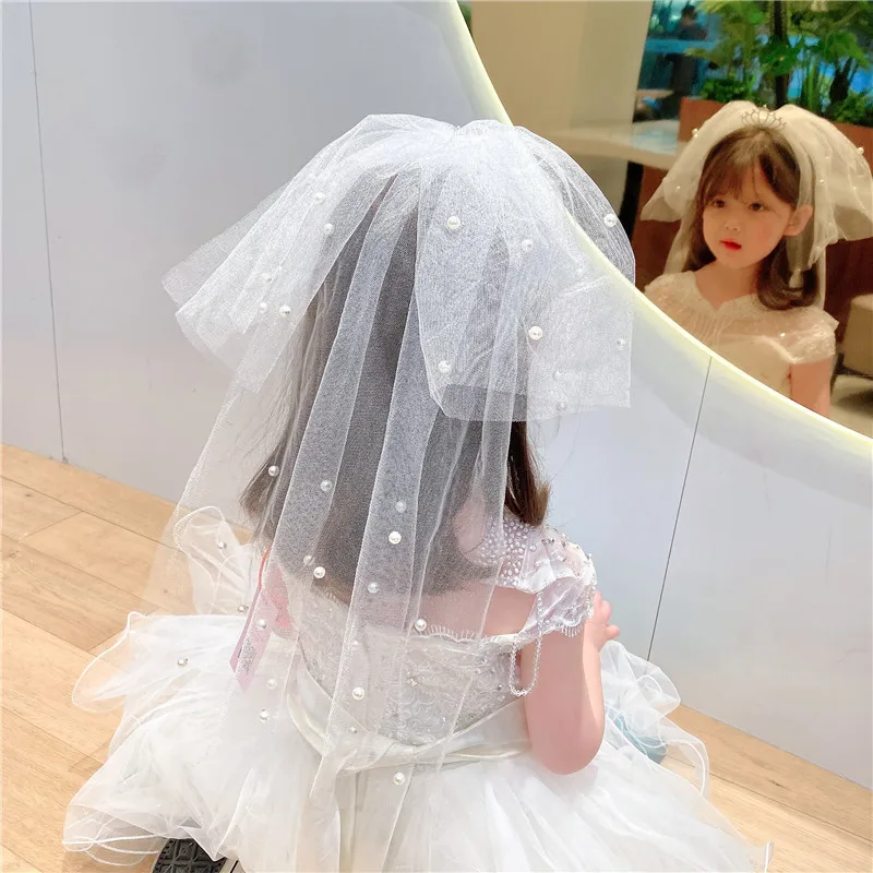 女の子のためのプリンセス韓国の王冠,ヘッドバンド,スカーフ,弓,花,パーティー,結婚式,アクセサリー