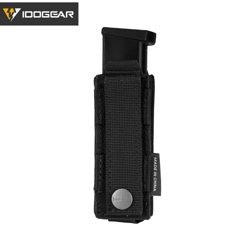 Pochette Mag Rotative 360° IDOGEAR Pour Pistolet - Poche à Chargeur Aluminium, Réglable, Idéale Pour Chasse Ou IPSC