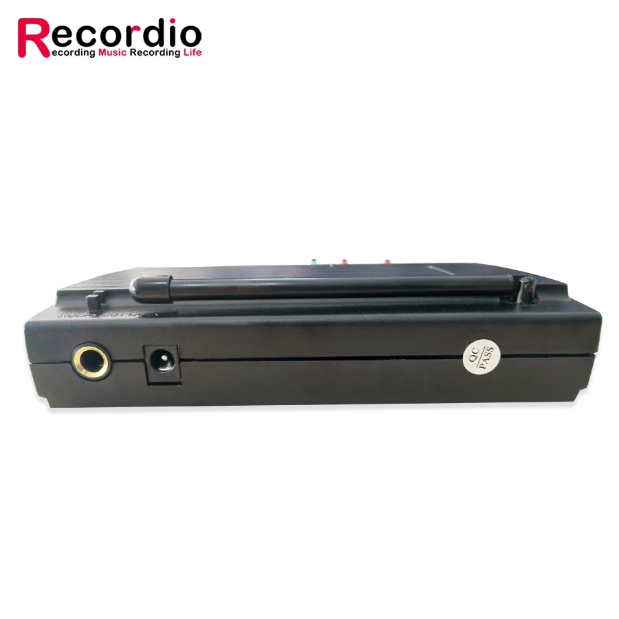 GAW-U100 المهنية UHF واحد إلى واحد ميكروفون لاسلكي محمول باليد مناسبة لأداء المؤتمر KTV