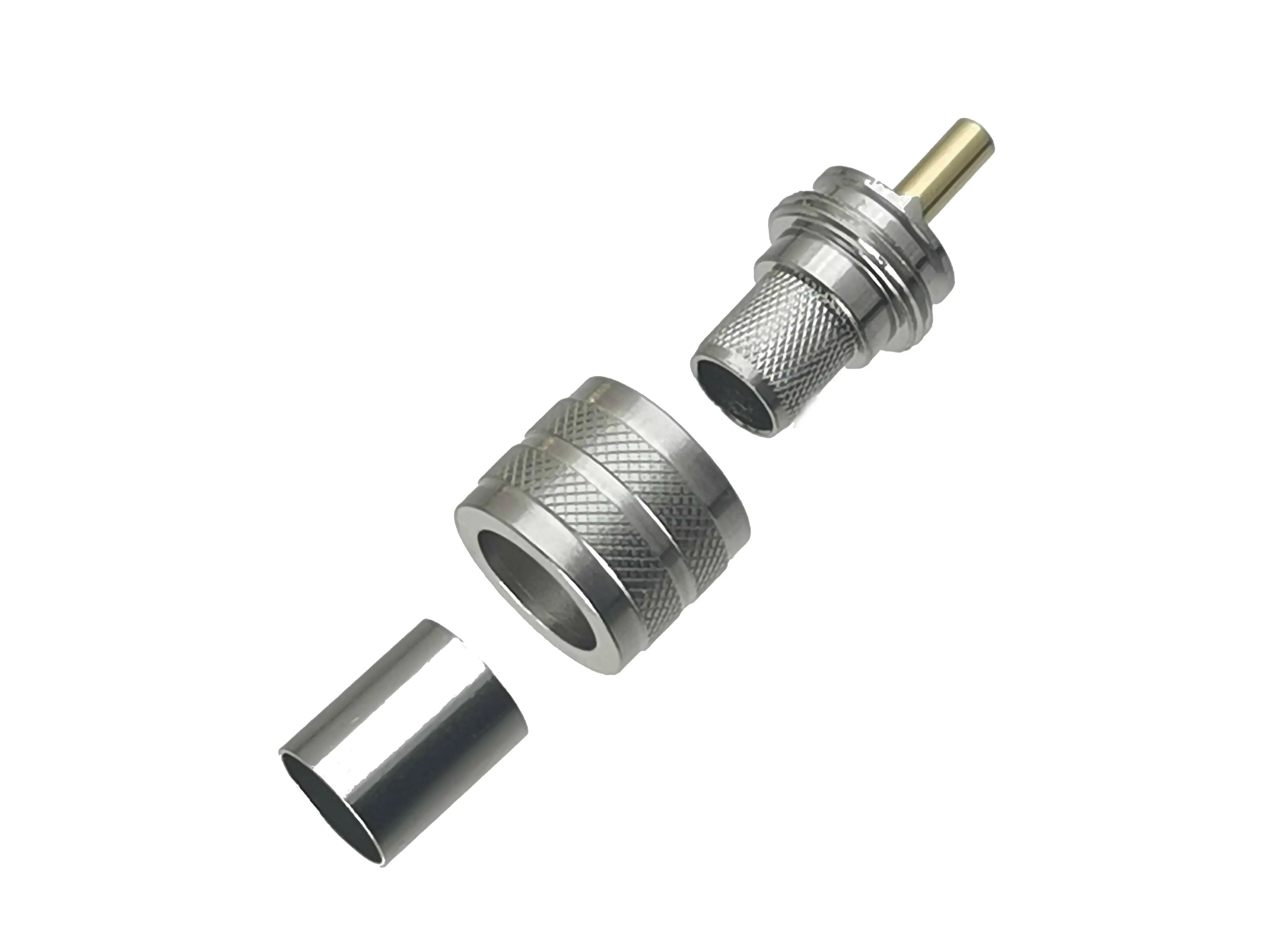 Connector PL259 UHF male plug pin crimp for RG8 LMR400 RG213 RG165 Cable RF COAXIAL