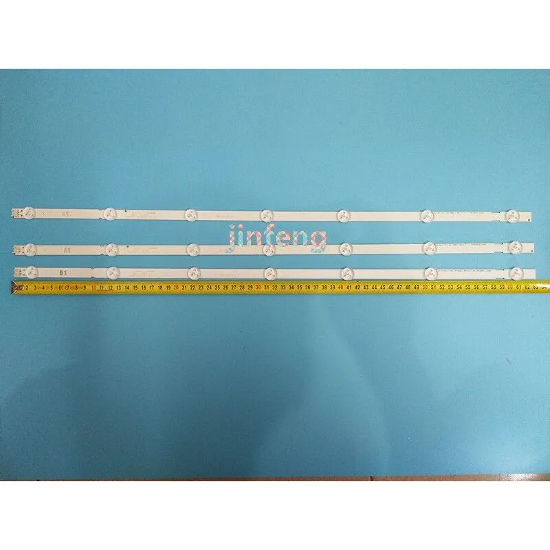 (New original Kit)3 PCS(A1 B1)7LEDs 630mm LED backlight strip for LG 32LN5700 6916L-1204A 6916L-1426A 1438A