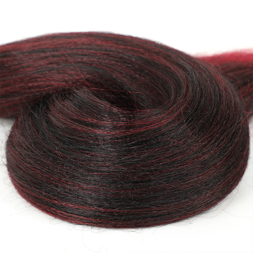 Vorgestrecktes Flechthaar 16/20/22/26/30 Zoll Niedrigtemperatur-Faser Synthetische Haarverlängerungen für Jumbo Crochet Braids – Detail 20