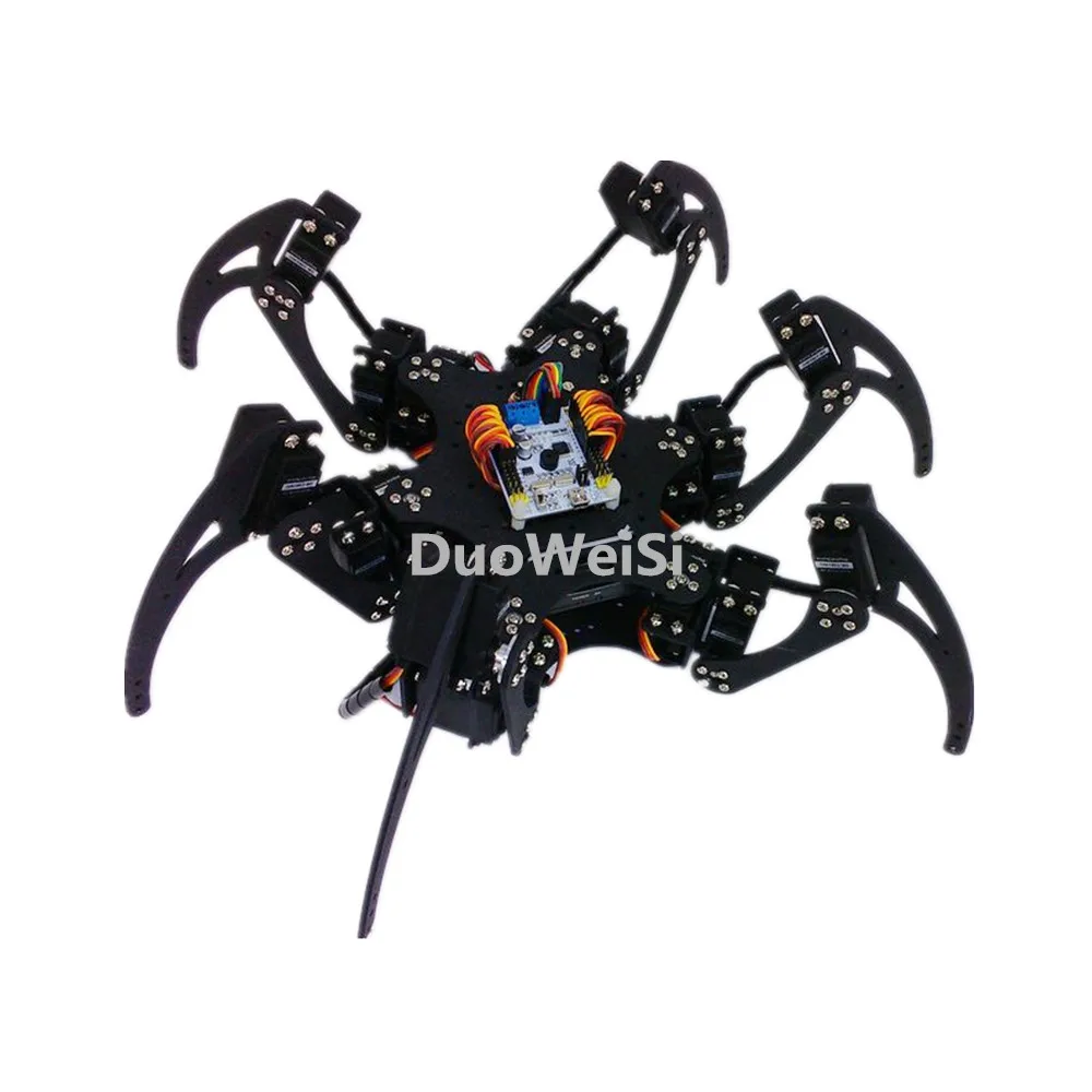 

6-foot spider robot / hexapod bionic robot / spider robot / all-metal stand / teaching experiment platform