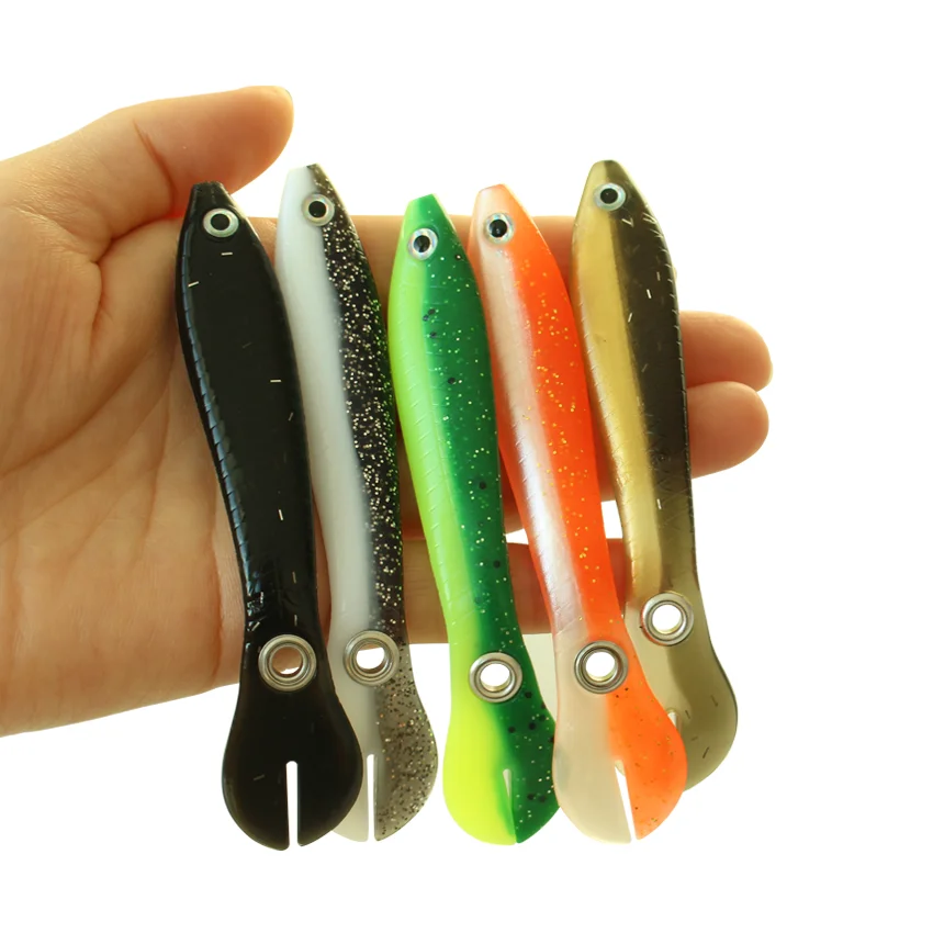 

Wholesale Fishing Lure 30pcs 10cm 10g Silicone Soft Bait Artificial Lures Pike Lure Fishing Goods