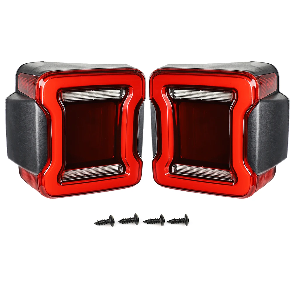 JK LED Tail Lights Replacement Car TailLights Assembly for Jeep Wrangler JK 2007-2018