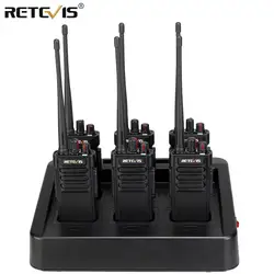 Retevis RT29 IP67 Waterproof (optional) Walkie Talkie Powerful Transceiver 6PCS Two Way Radio + RTC29 Six-Way Multi Unit Charger