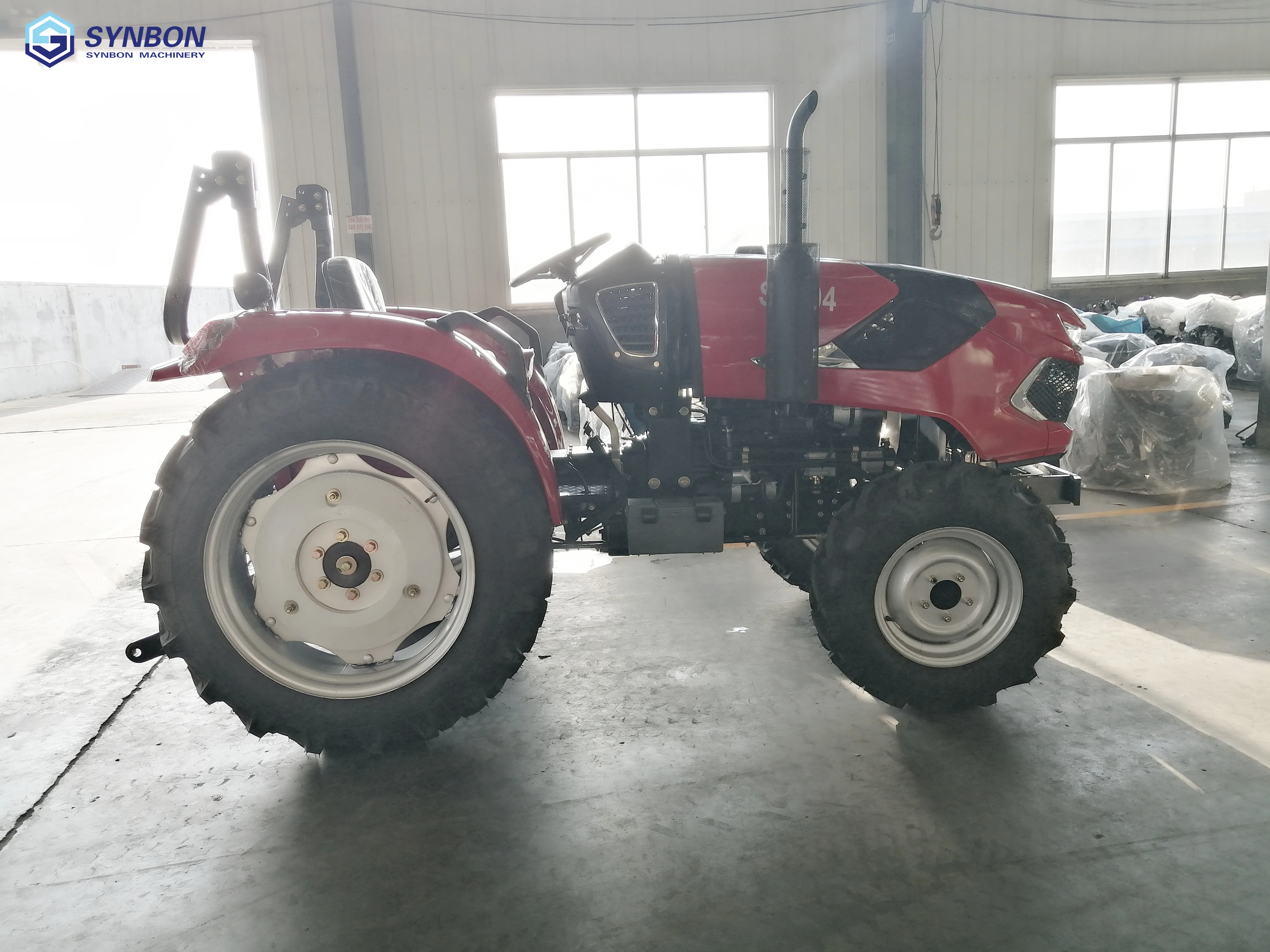 

New SYNBON 4WD 40HP Agricultural Transport Equipment Farming Working Machine Mini Farm Tractor