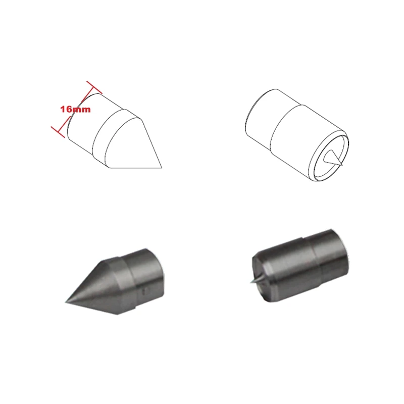 Contrapunto de actividad CNC para 4 ° eje rotativo A, Centro impermeable, altura más corta, 105mm