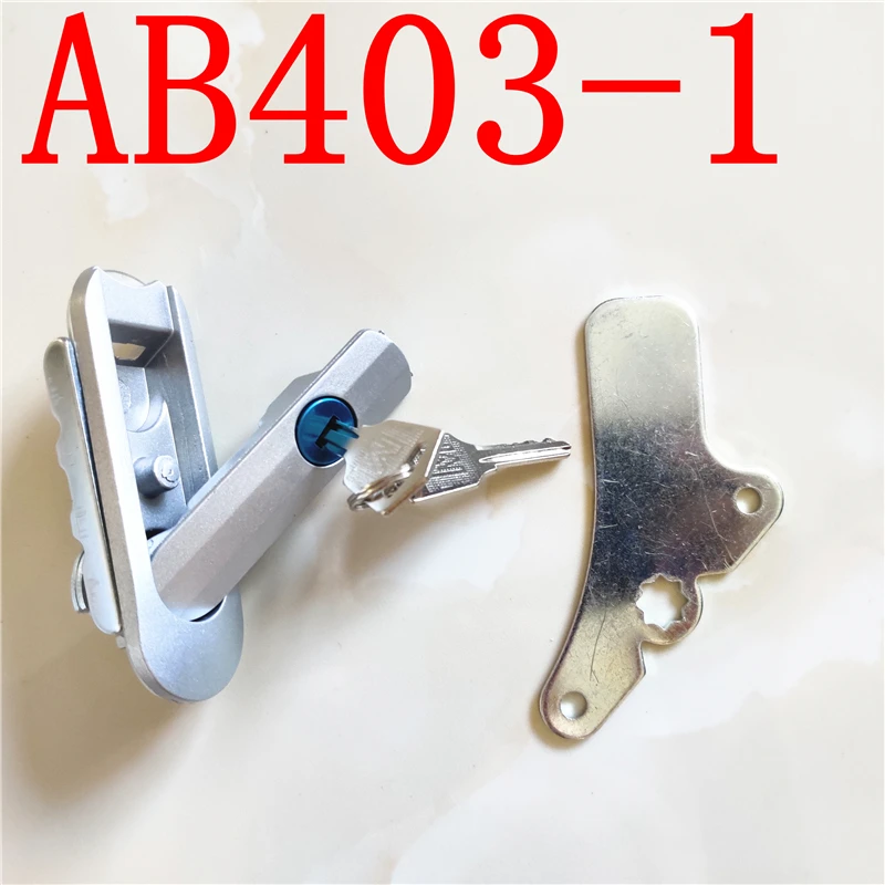 AB403-1 AB402-1 Foundation box lock equipment door lock AB403 electric cabinet door lock distribution communication box lock