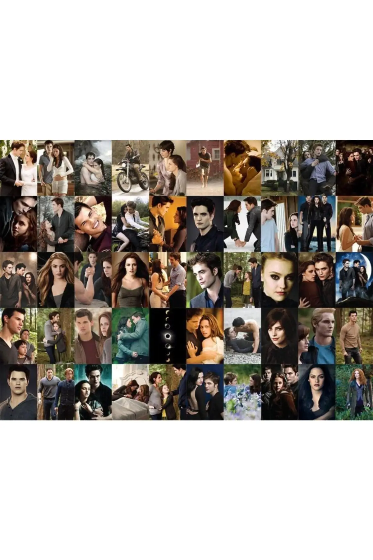 Twilight Movie Poster Set-Collage Set-100 Pcs-Coated Paper-10cm * 14cm-boxed Set