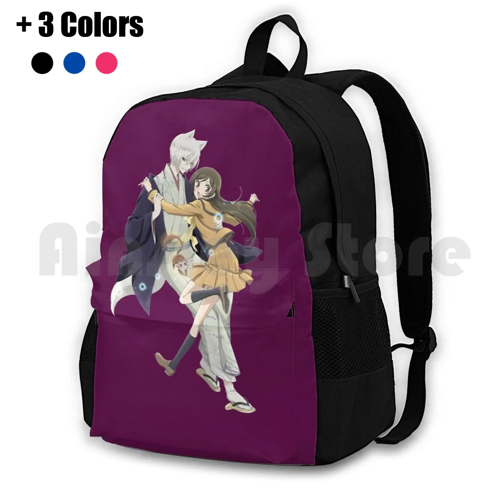 Kamisama Outdoor Hiking Backpack Waterproof Camping Travel Tomoe Nanami Momozono Familiar God Kamisama Kiss Kamisama